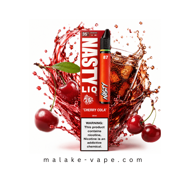 سالت گیلاس کولا نستی NASTY LIQ 87 CHERRY COLA