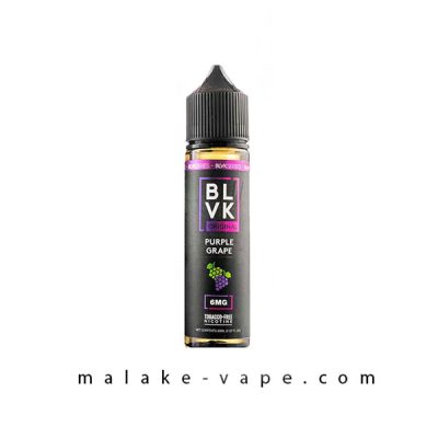 جویس انگور بی ال وی کی (60میل) BLVK PURPLE GRAPE