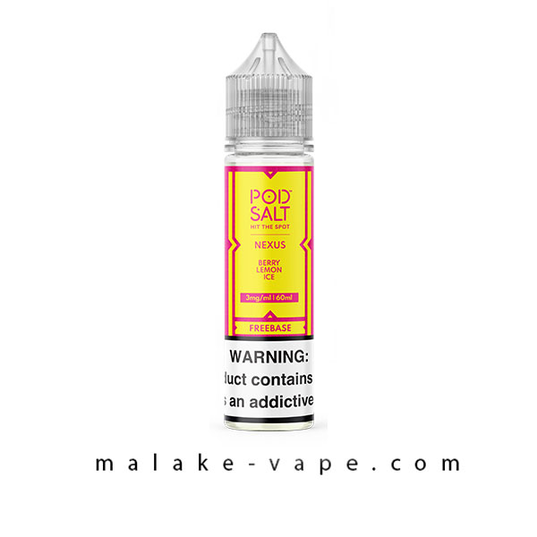 جویس تمشک لیمو یخ پاد سالت (60میل) POD SALT BERRY LEMON ICE